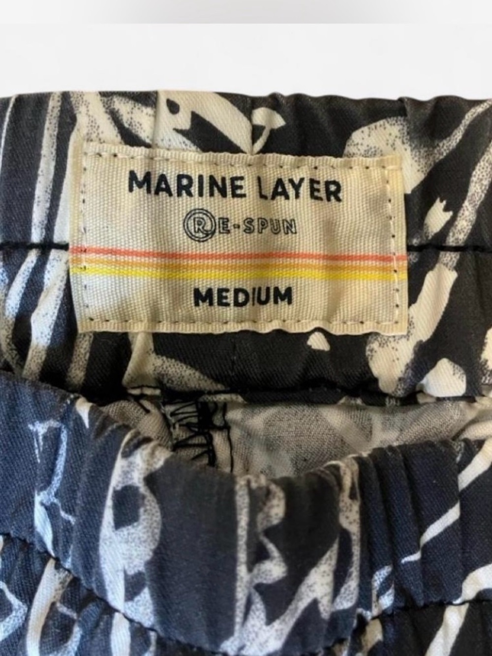 Marine Layer Floral Printed Pant Travel Vacation Look Women’s Size M - Picture 3 of 4
